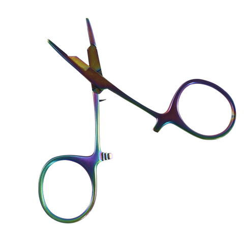 Rainbow Scissor Clamps - Large Loops - 2132