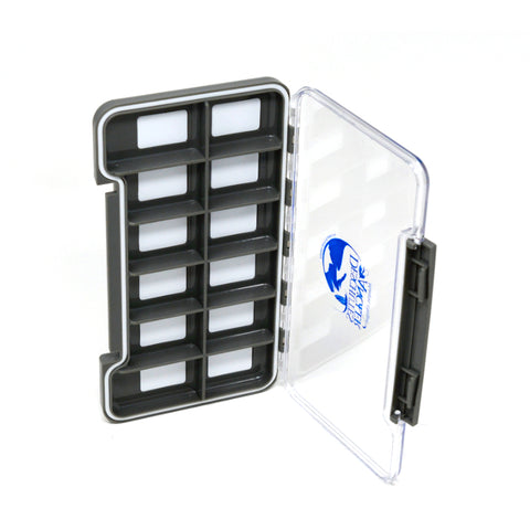 Deschutes Angler Logo Fly Box - 12 Compartment Magnet - 1322a