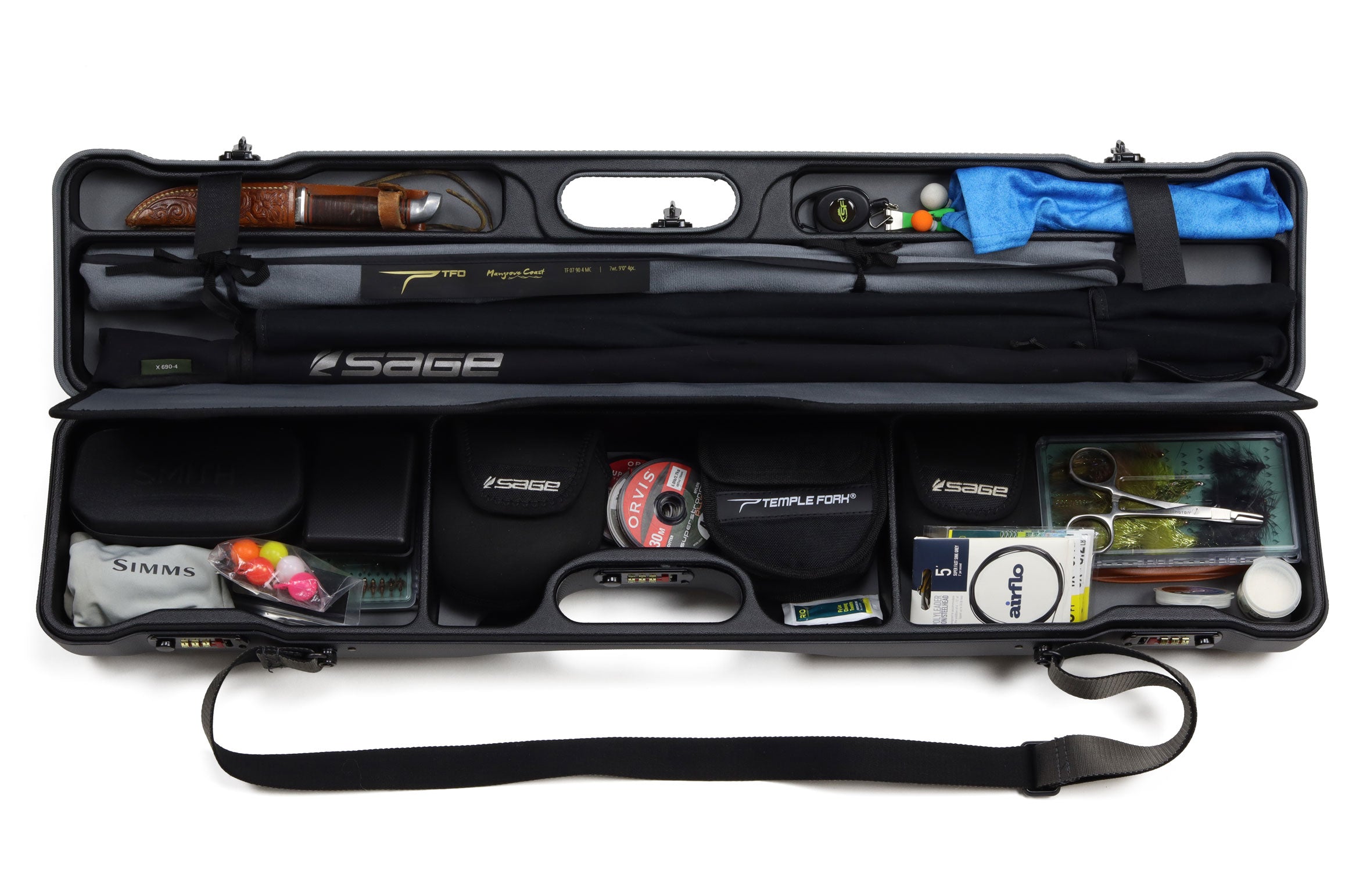 SEA RUN CASES Norford QR Expedition Fly Fishing Rod & Reel Travel Case -  Great Outdoor Shop