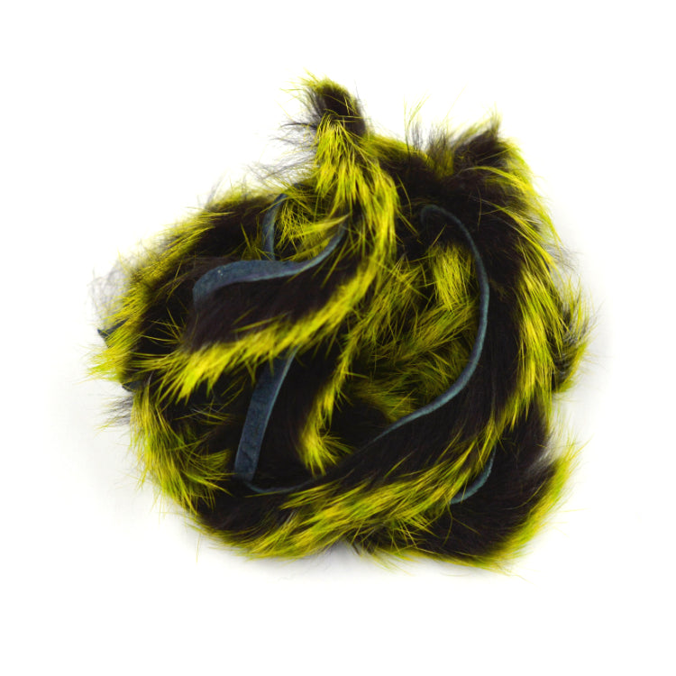 Hareline Dubbin Barred Polychrome Rabbit Strips– Deschutes Angler Fly Shop