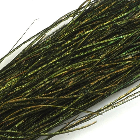 Nature's Spirit Strung Peacock Herl - Dyed