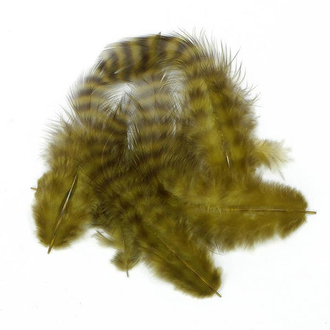 Hareline Dubbin Grizzly Soft Hackle